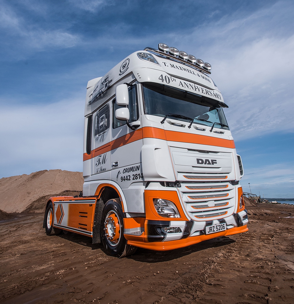 Maxwell Freight Services rolls back the years with DAF